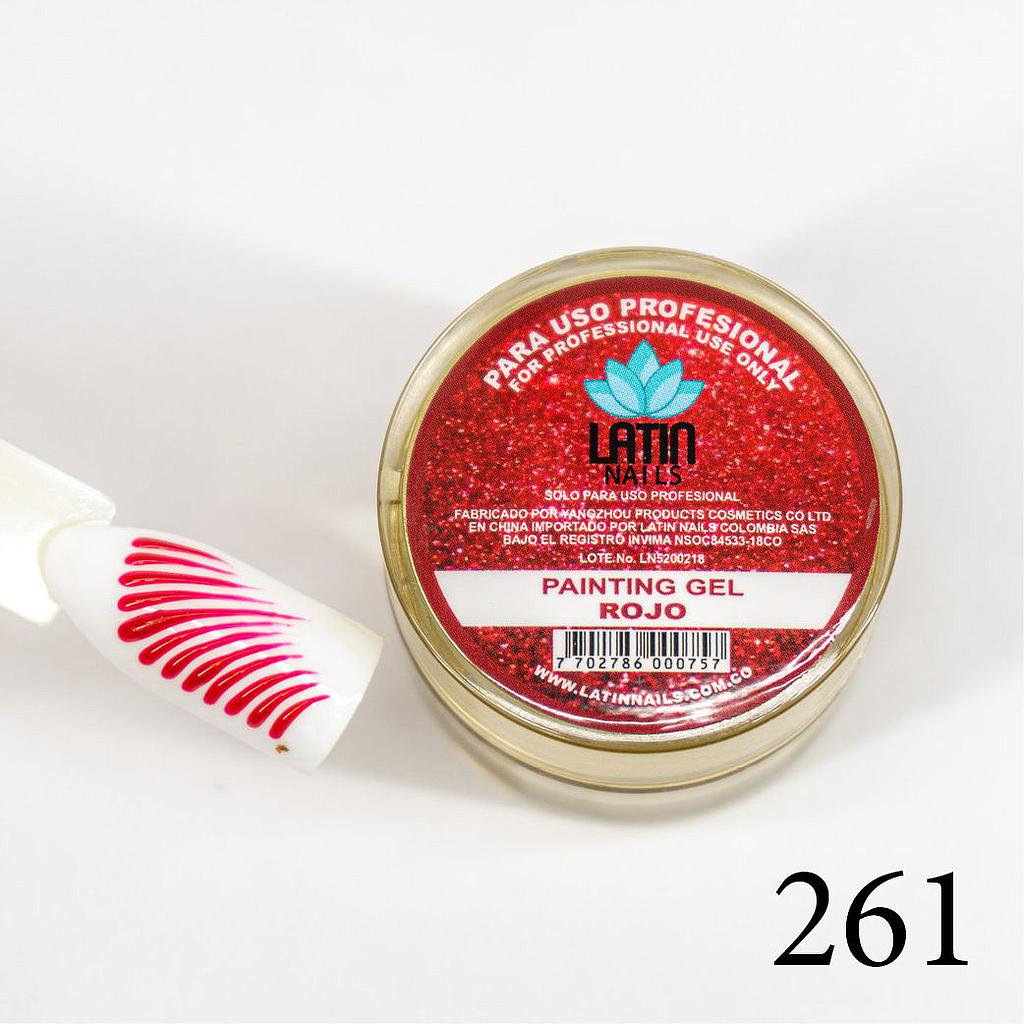 PAINTING GEL 032 ROJO LATIN
